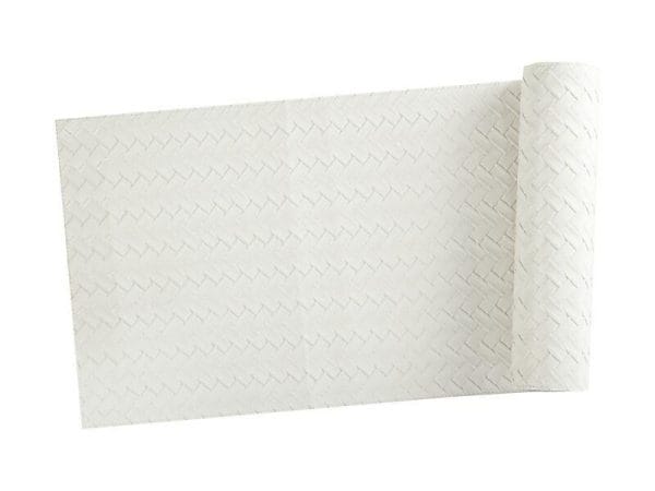 OJAM Online Shopping - Maxwell & Williams Table Accents Leather Look Runner 30x150cm Ivory Plait