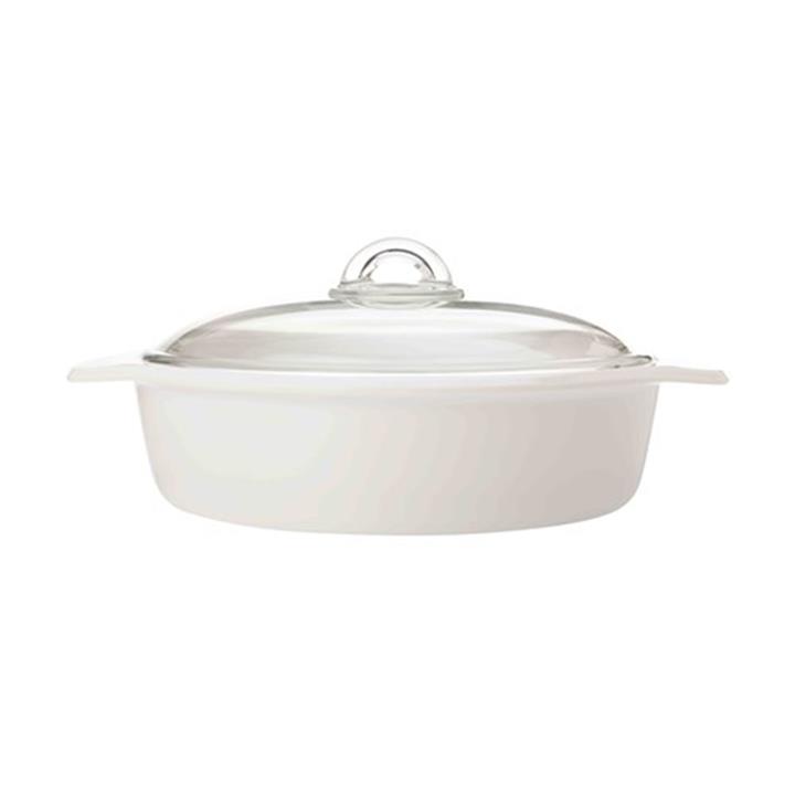 OJAM Online Shopping - Maxwell & Williams Vitromax 2.5L Round White Casserole