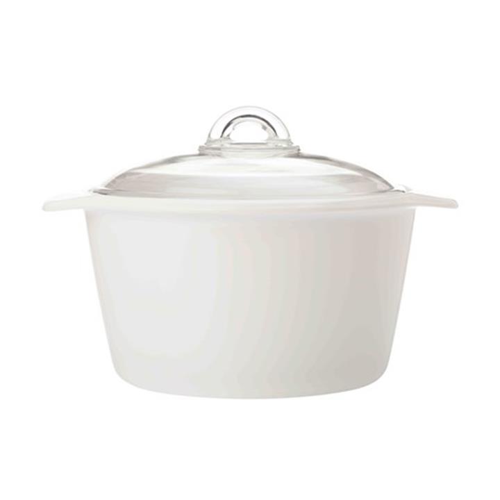 OJAM Online Shopping - Maxwell & Williams Vitromax 3L Round White Casserole