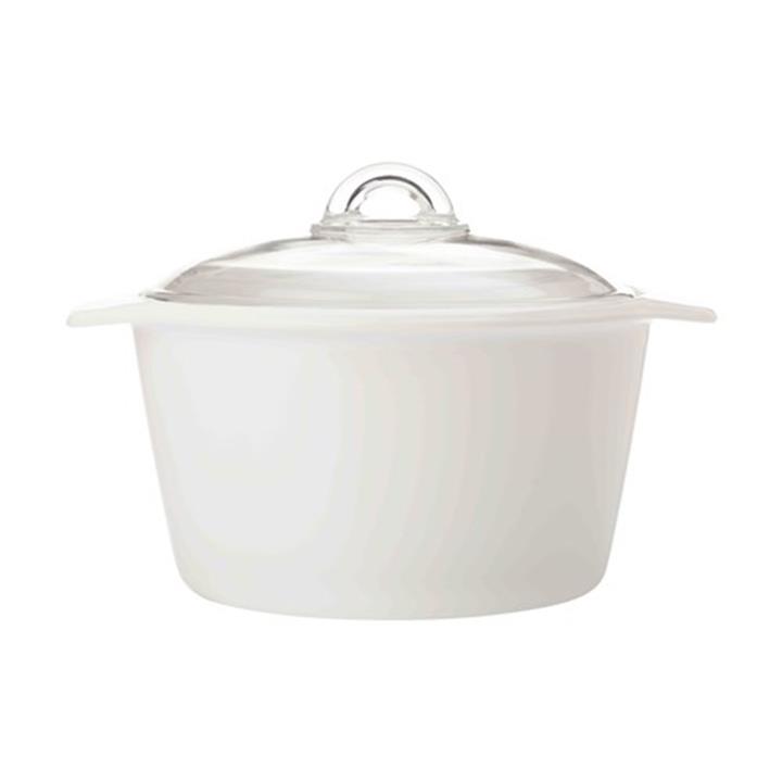 OJAM Online Shopping - Maxwell & Williams Vitromax 5L Round White Casserole