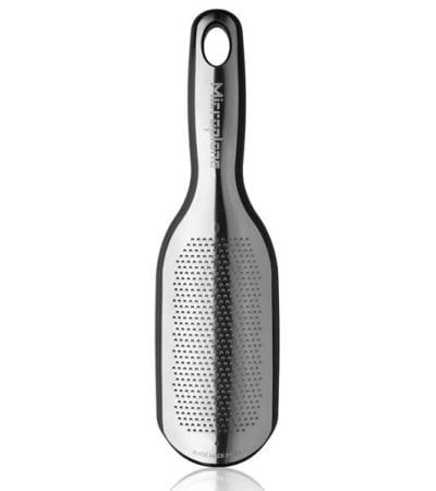 OJAM Online Shopping - Microplane Elite Series Fine Grater Black with catcher