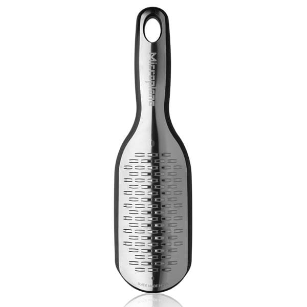OJAM Online Shopping - Microplane Elite Series Medium Ribbon Grater Black with catcher