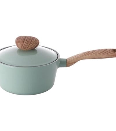 OJAM Online Shopping - Neoflam Retro 18cm Sauce Pan 1.8L Green Demer Induction with Die-Casted Lid