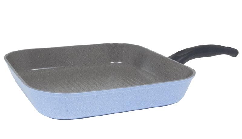OJAM Online Shopping - Neoflam Square Grill Pan 28cm Blue marble - Luke Hines