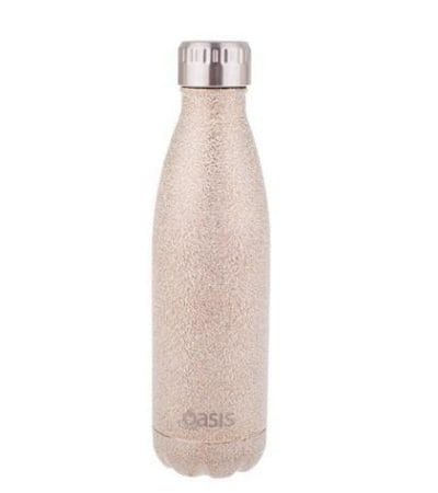 OJAM Online Shopping - Oasis Stainless Steel Insulated Drink Bottle 500ml Champagne