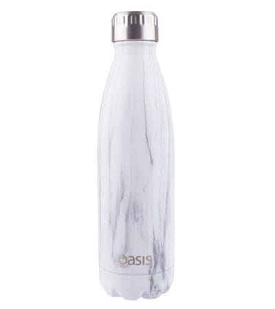 OJAM Online Shopping - Oasis Stainless Steel Insulated Drink Bottle 500ml Marble