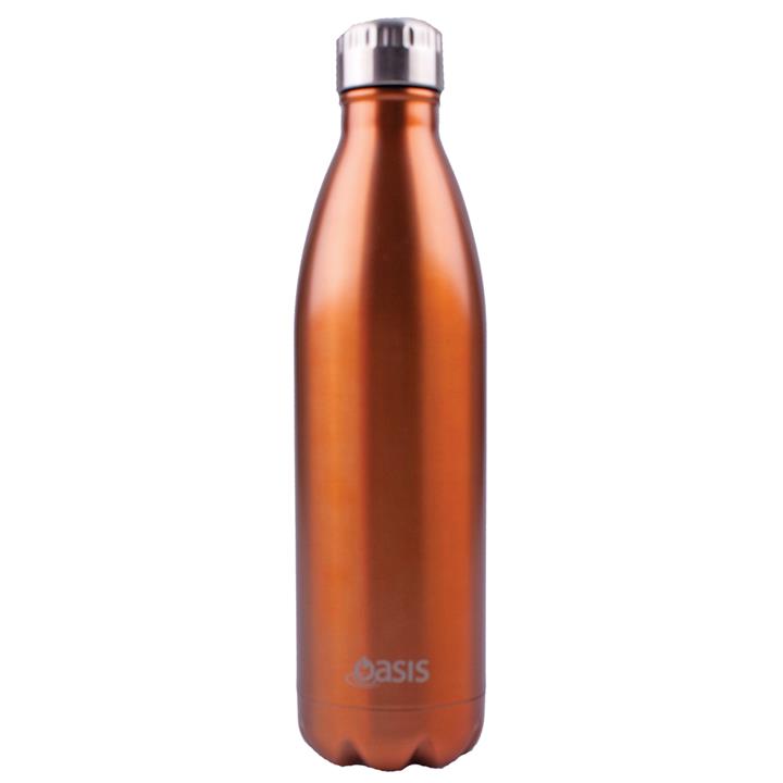 OJAM Online Shopping - Oasis Stainless Steel Insulated Drink Bottle 750ml Champagne