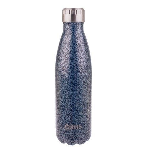OJAM Online Shopping - Oasis Stainless Steel Insulated Drink Bottle 750ml Hammertone Blue