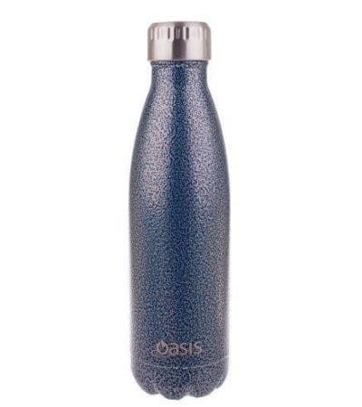 OJAM Online Shopping - Oasis Stainless Steel Insulated Drink Bottle 750ml Hammertone Blue