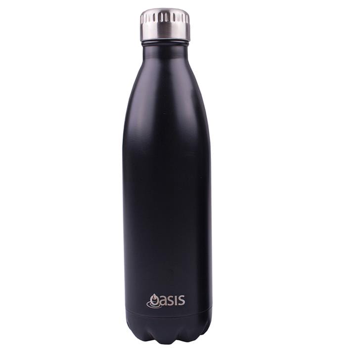 OJAM Online Shopping - Oasis Stainless Steel Insulated Drink Bottle 750ml Matte Black