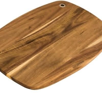 OJAM Online Shopping - Peer Sorensen Acacia Slim Line Curve Cutting Board 37 X 27 X 1.2cm