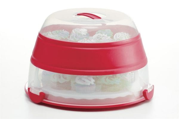 OJAM Online Shopping - Progressive Collapsible Cupcake and Cake Carrier