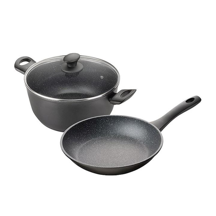 OJAM Online Shopping - Pyrolux 2 Piece Cookware Set Fry Pan 26cm and Casserole 26cm