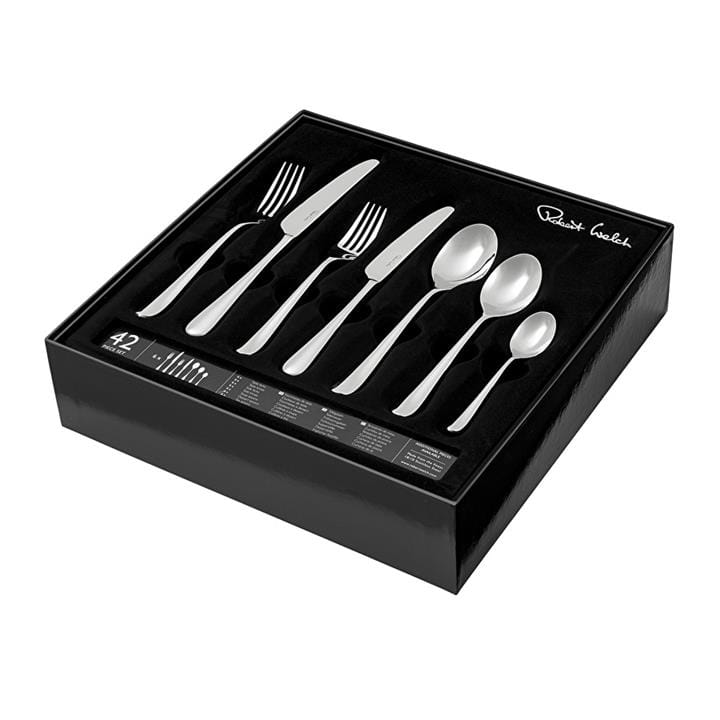 OJAM Online Shopping - Robert Welch Kingham Bright Cutlery Set 42 Piece