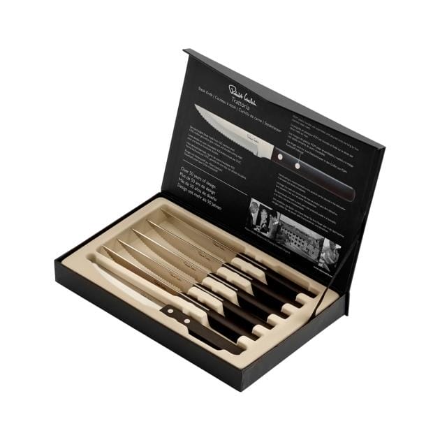 OJAM Online Shopping - Robert Welch Trattoria Bright Steak Knife Set of 6