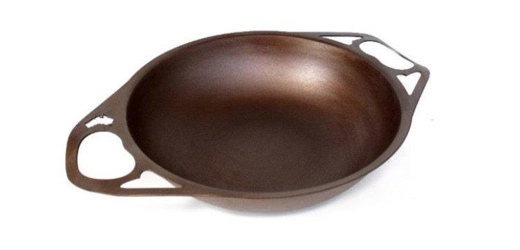 OJAM Online Shopping - SOLIDTEKNICS AUS-ION Satin 30cm Formed Iron Wok