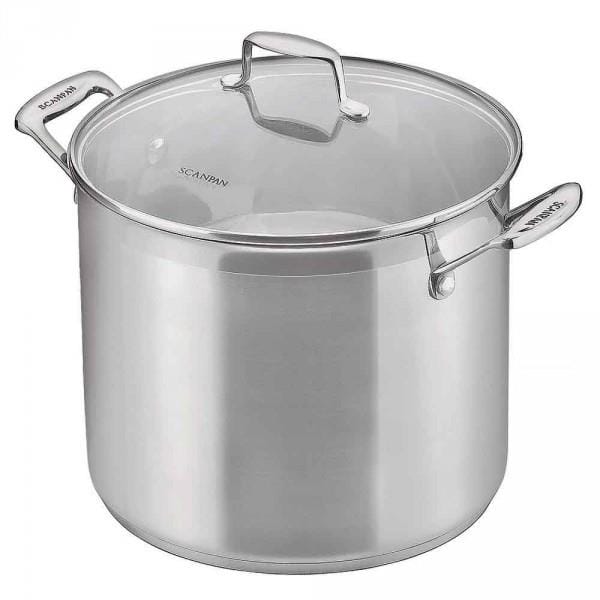 OJAM Online Shopping - Scanpan Impact 11 Ltr / 26 Cm Stockpot With glass Lid