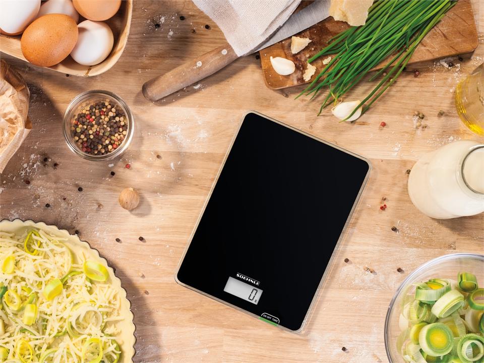 OJAM Online Shopping - Soehnle Page Compact 100 Electronic Kitchen Scale 5kg/1gm/Ml Black