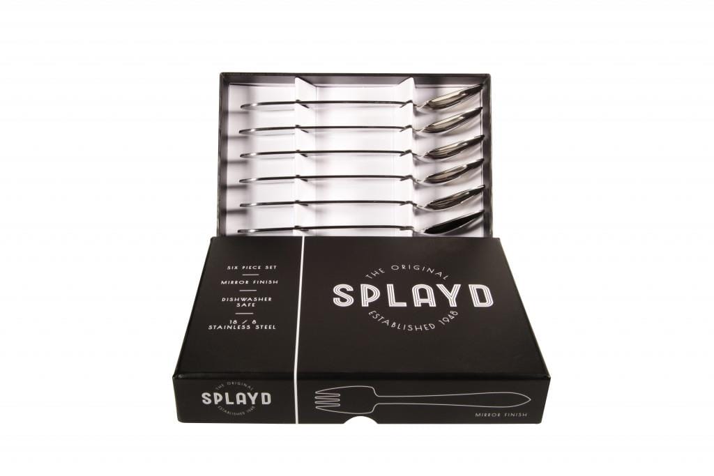 OJAM Online Shopping - Splayd Black Label Stainless Steel Mirror 6pc Set