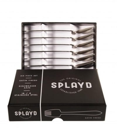 OJAM Online Shopping - Splayd Black Label Stainless Steel Satin Mini 6pc Set