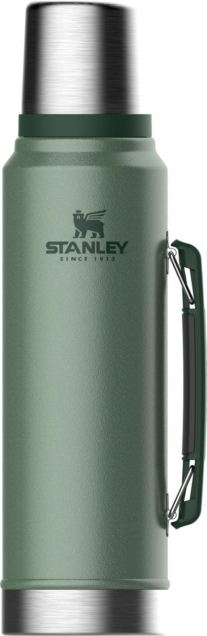 OJAM Online Shopping - Stanley Vacuum Bottle Hammertone Green 1.1 QT/1.0L