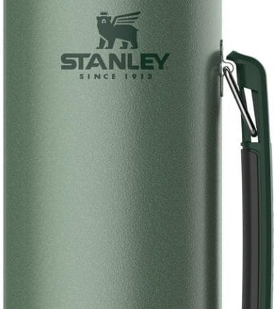 OJAM Online Shopping - Stanley Vacuum Bottle Hammertone Green 1.1 QT/1.0L