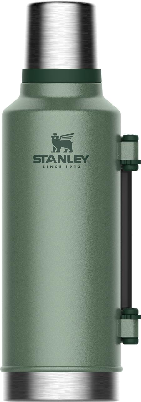 OJAM Online Shopping - Stanley Vacuum Bottle Hammertone Green 2.0 QT/ 1.9L