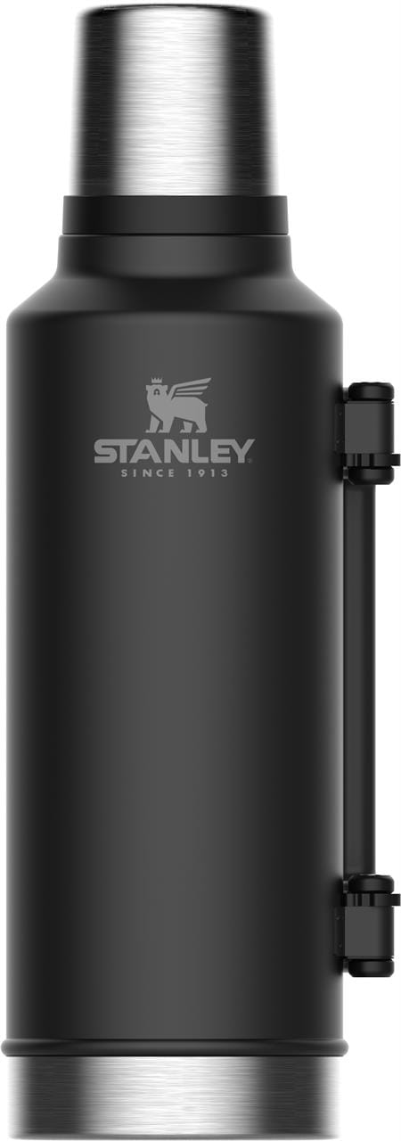 OJAM Online Shopping - Stanley Vacuum Bottle Matte Black 2.0 QT/ 1.9L