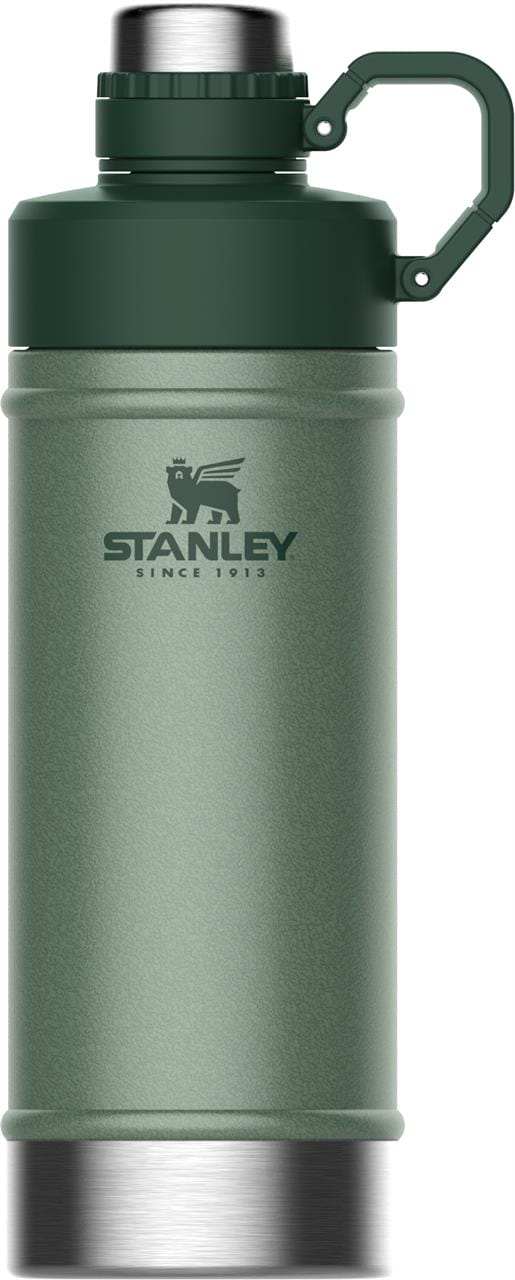 OJAM Online Shopping - Stanley Vacuum Water Bottle Hammertone Green 18 OZ/ 0.53L
