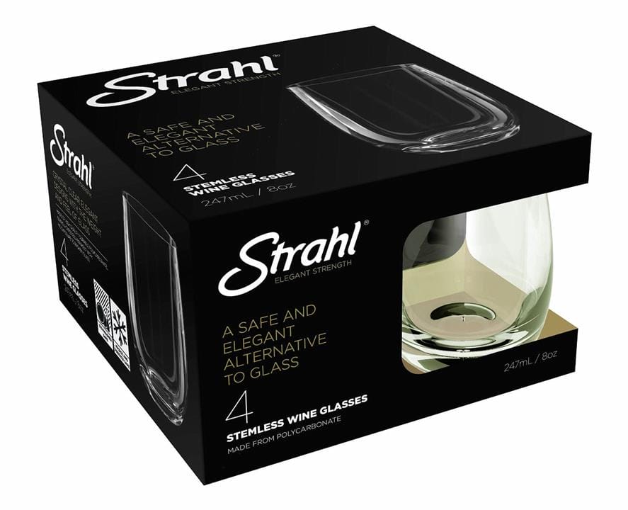 OJAM Online Shopping - Strahl Osteria Chardonnay Set of 4, 247ml