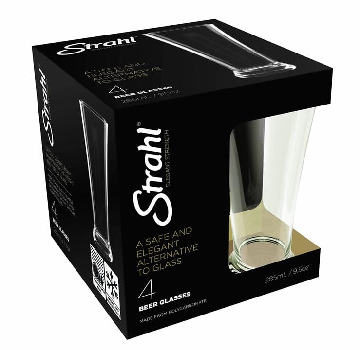 OJAM Online Shopping - Strahl Small Pilsner Set of 4, 285ml