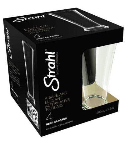 OJAM Online Shopping - Strahl Small Pilsner Set of 4, 285ml