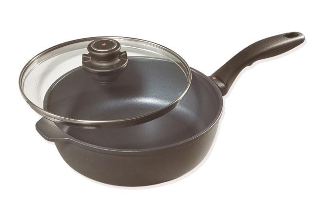 OJAM Online Shopping - Swiss Diamond XD 24 x 7.5 cm Induction Saute Pan With Lid 3.0 litre