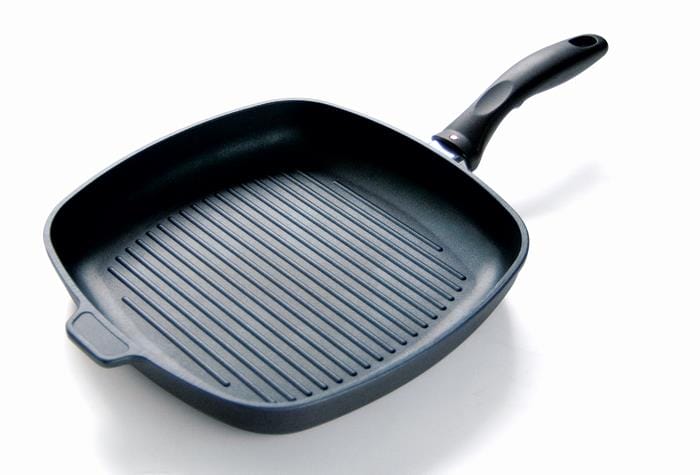 OJAM Online Shopping - Swiss Diamond XD 28cm x 4cm  Square Shallow Grill
