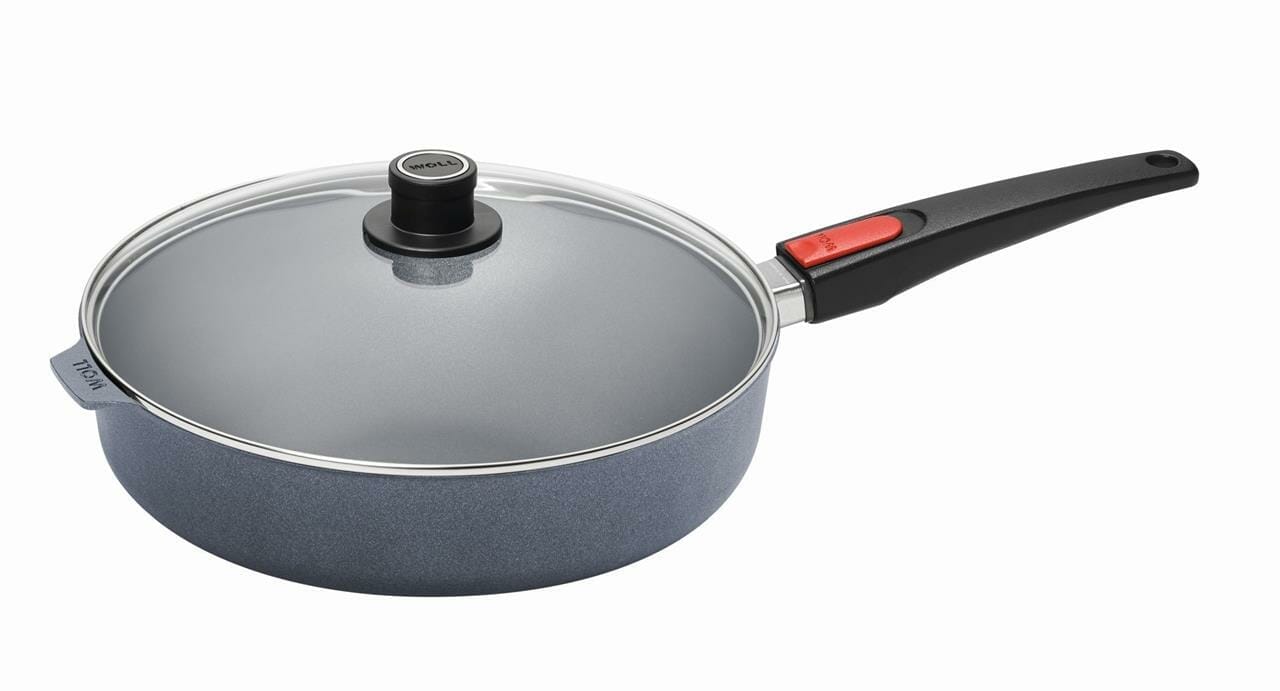 OJAM Online Shopping - Woll Diamond Lite Detachable handle Induction Saute Pan With Lid 32cm