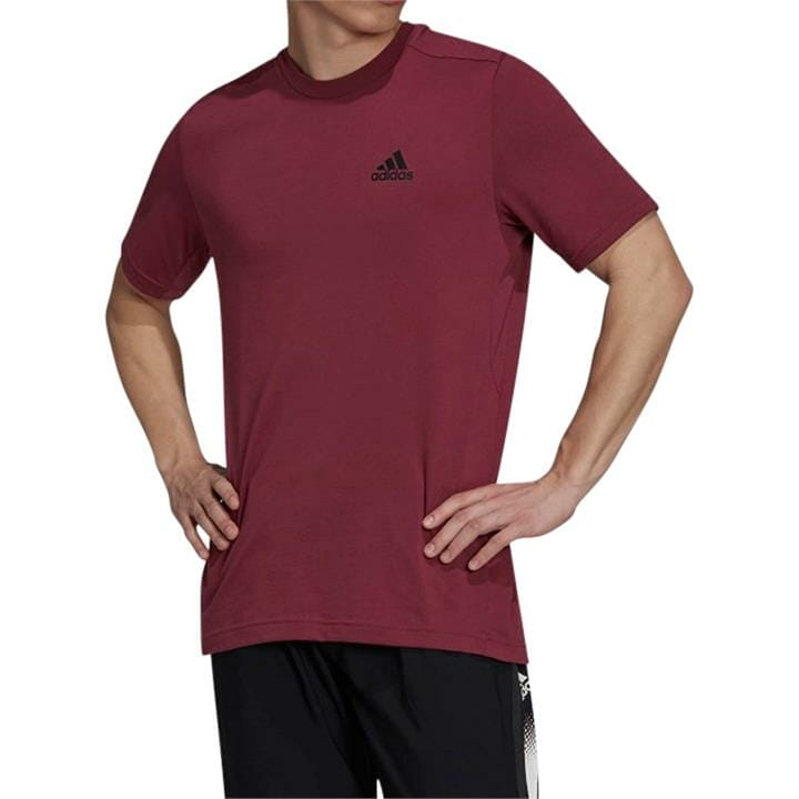 OJAM - Pivot - Adidas Aeroready Designed 2 Move Feelready Sport Tee  Size S Mens