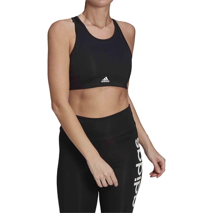 OJAM - Pivot - Adidas Designed 2 Move 3-Stripes Sports Bra  Size XS Womens