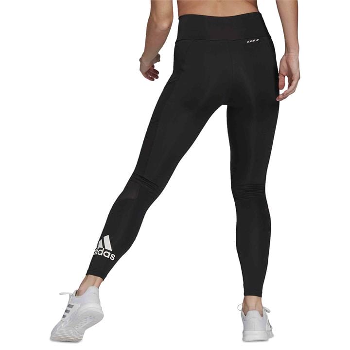 OJAM - Pivot - Adidas Designed To Move Big Logo Sport Tights  Size XS Womens