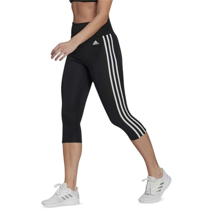 OJAM - Pivot - Adidas Designed To Move High-Rise 3-Stripes 3/4 Sport Tights  Size XS Womens