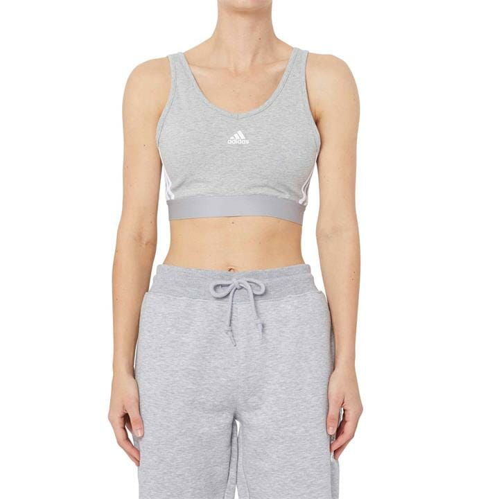 OJAM - Pivot - Adidas Essentials 3-Stripes Crop Top  Size XS Womens