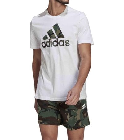 OJAM - Pivot - Adidas Essentials Camouflage Print Tee  Size XS Mens