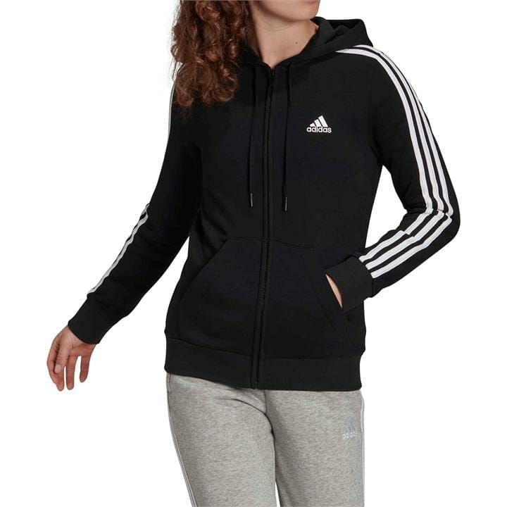 OJAM - Pivot - Adidas Essentials Fleece 3-Stripes Full-Zip Hoodie  Size XS Womens