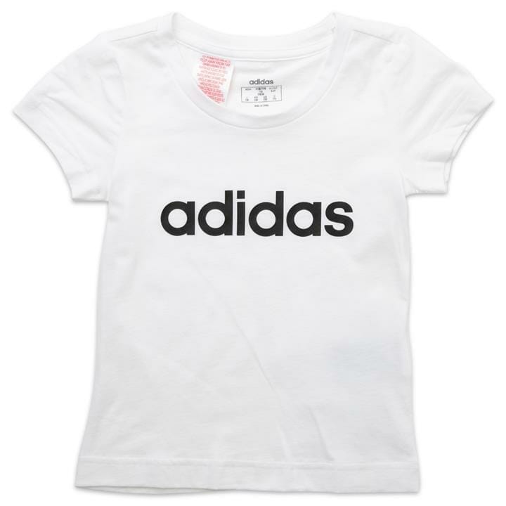 OJAM - Pivot - Adidas Essentials Linear Tee  Size 4-5 Kids
