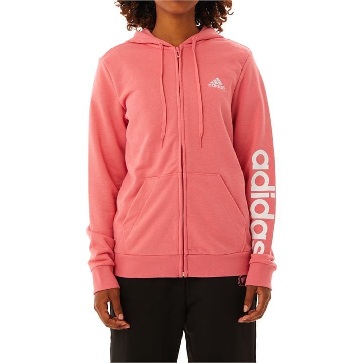 OJAM - Pivot - Adidas Essentials Logo Full-Zip Hoodie  Size XS Womens