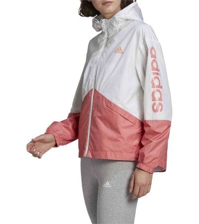OJAM - Pivot - Adidas Essentials Oversize Logo Windbreaker Size XS Womens