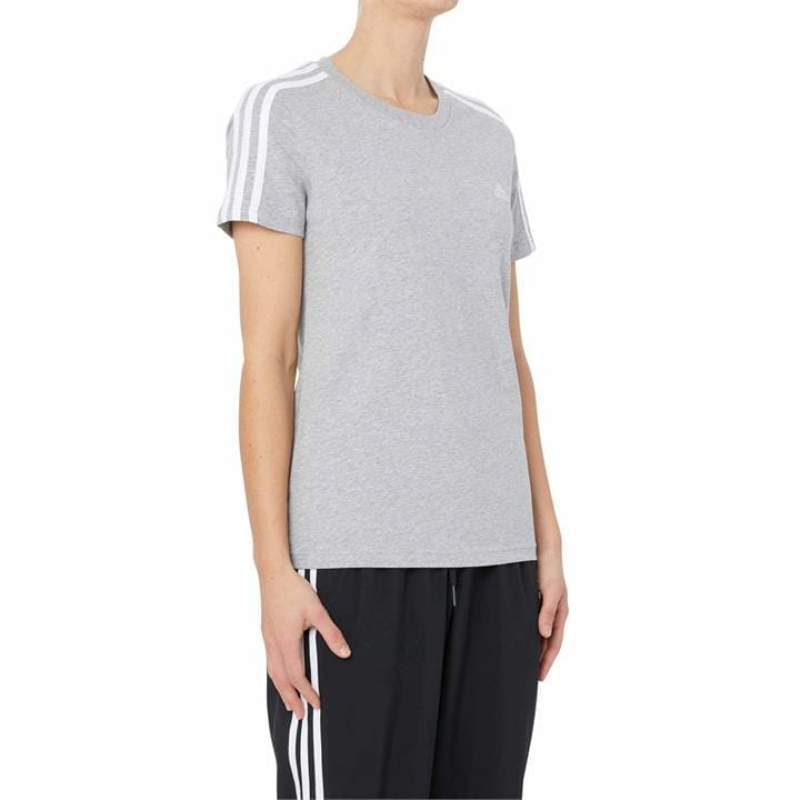 OJAM - Pivot - Adidas Loungewear Essentials Slim 3-Stripes Tee  Size XS Womens