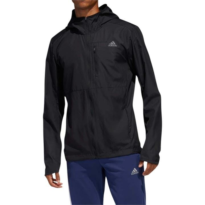 OJAM - Pivot - Adidas Own The Run Hooded Wind Jacket  Size S Mens