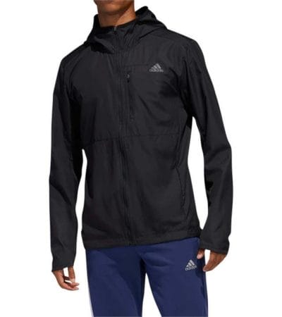 OJAM - Pivot - Adidas Own The Run Hooded Wind Jacket  Size S Mens