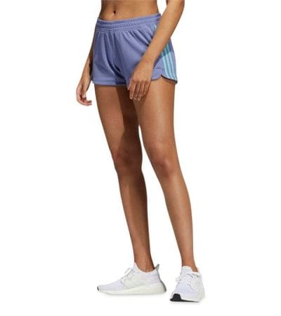 OJAM - Pivot - Adidas Pacer 3-Stripes Knit Shorts  Size XS Womens