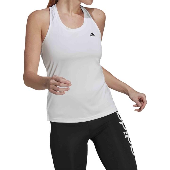 OJAM - Pivot - Adidas Primeblue Designed 2 Move 3-Stripes Sport Tank  Size XS Womens